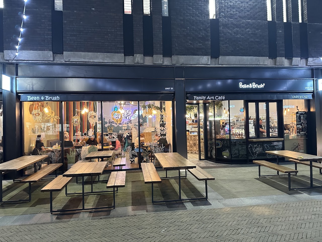 Bean & Brush Family Art Cafe