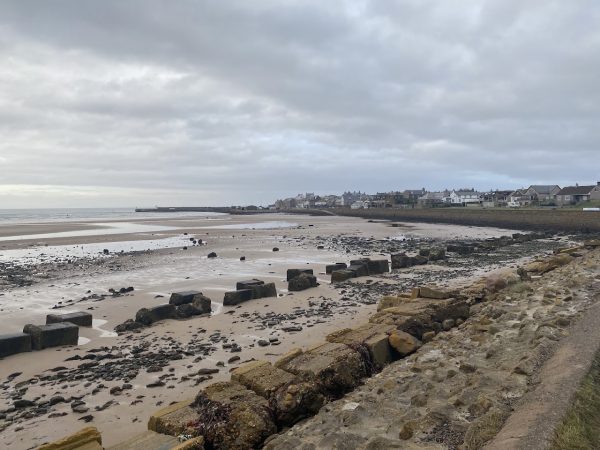 Burghead beach