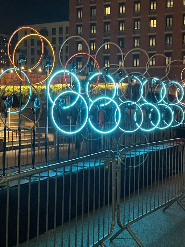 Canary Wharf Winter Lights