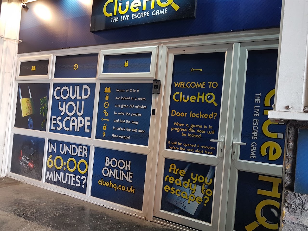 Clue HQ Birmingham