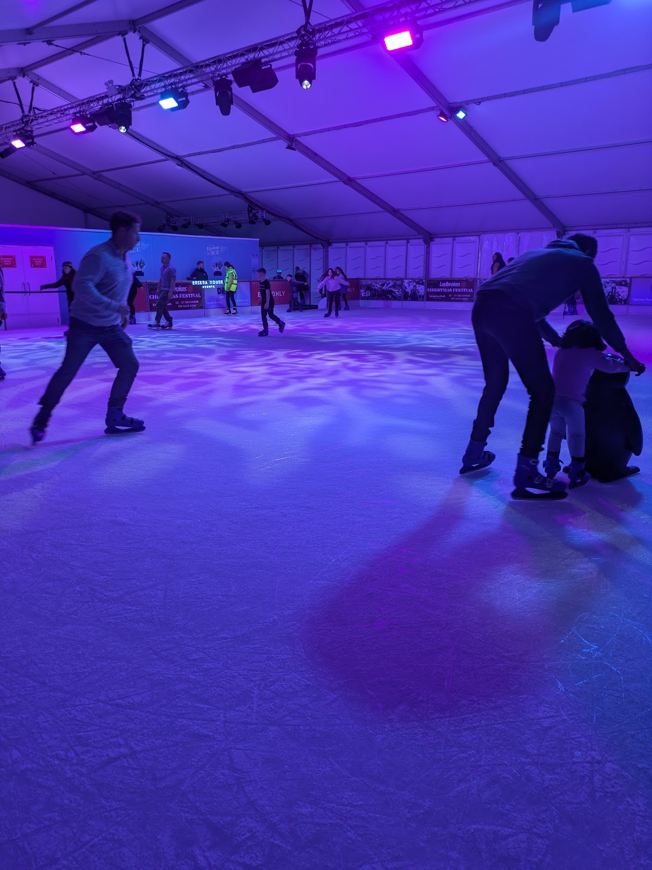Epsom On Ice At Epsom Downs Racecourse