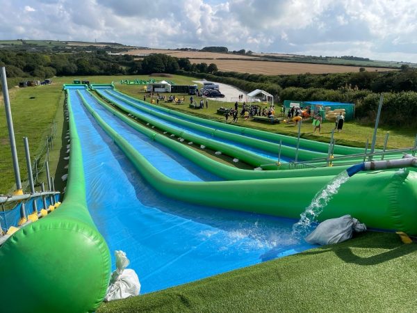 Giant Slip & Slide Cornwall