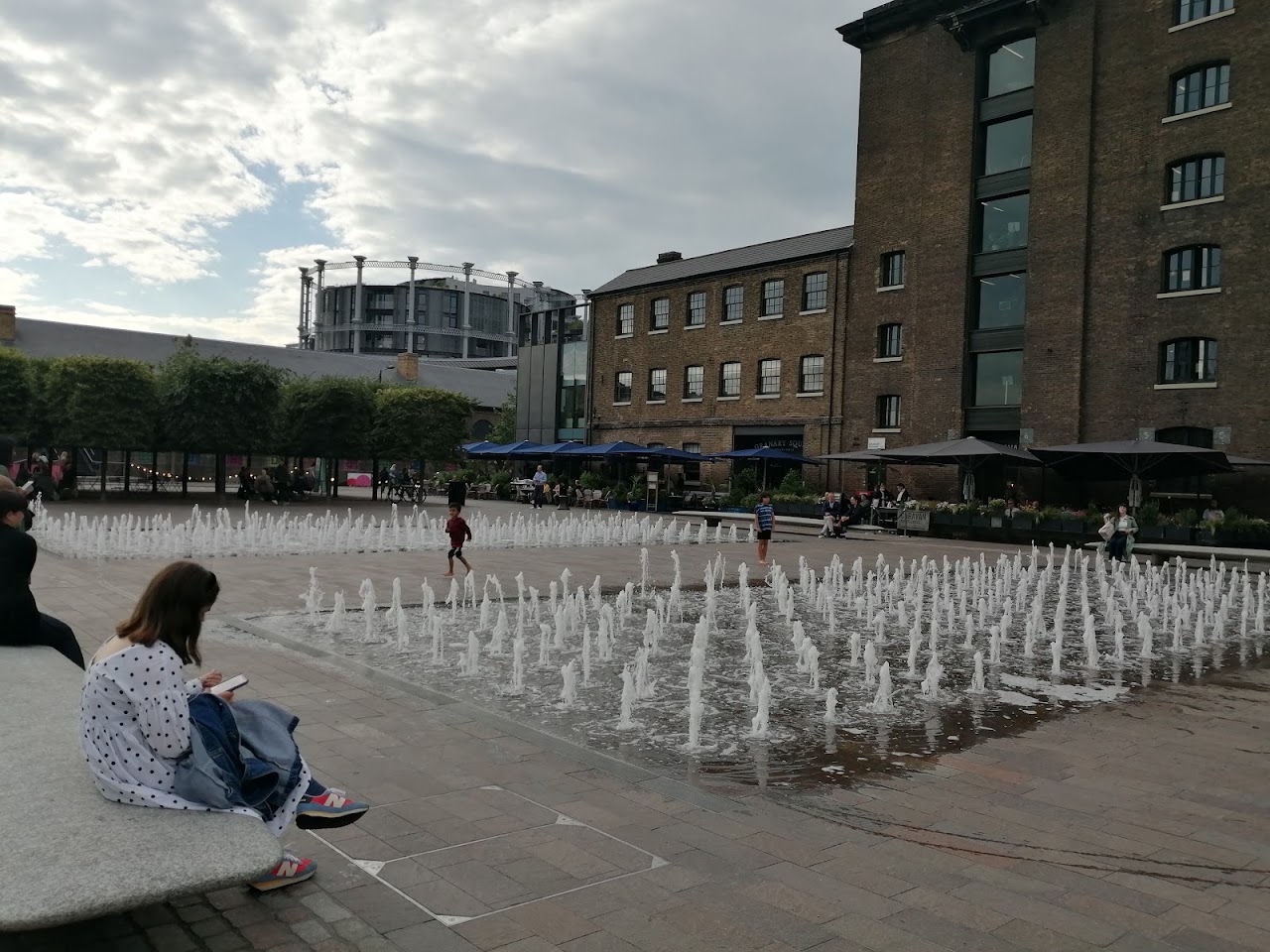 Granary Square Water Feature