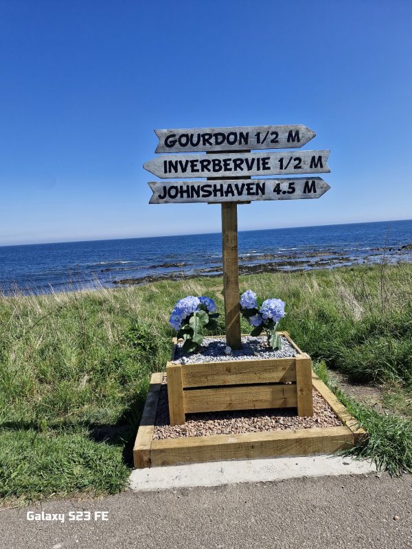 Inverbervie Beach