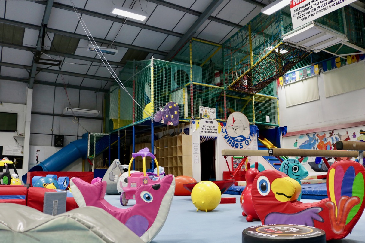 Jumbo Gym's Playframe at Heathrow Gym