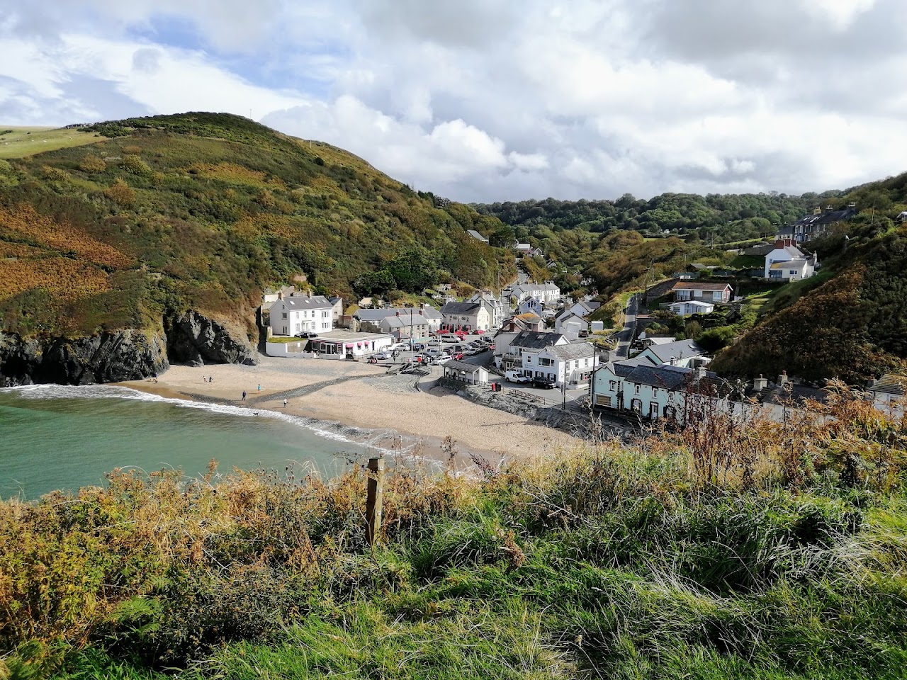 Llangrannog Beach