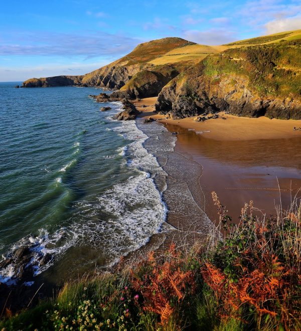 Llangrannog Beach
