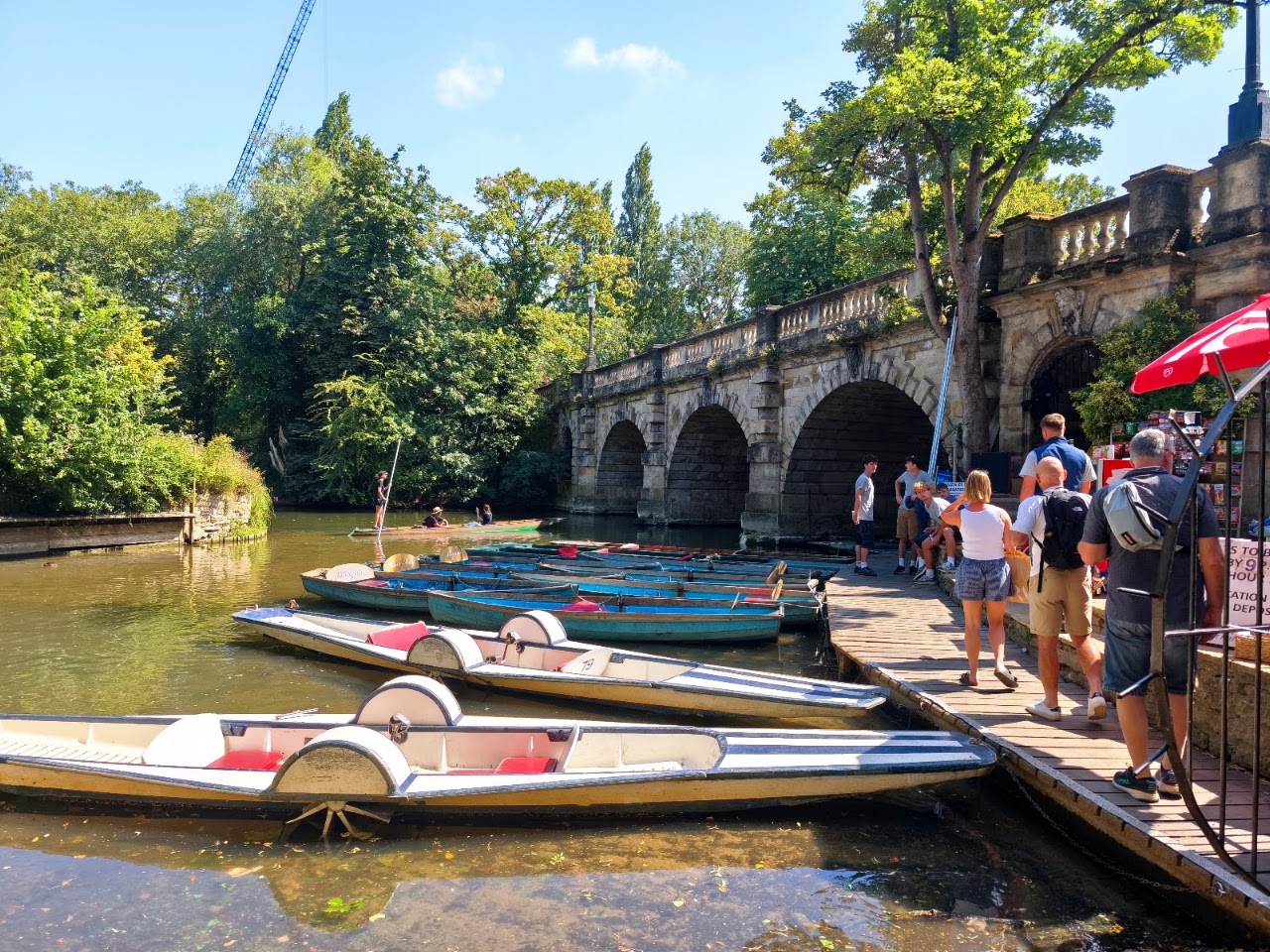 Magdalen Bridge Row Boats