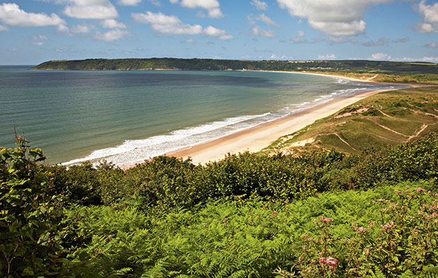 Oxwich Bay Beach