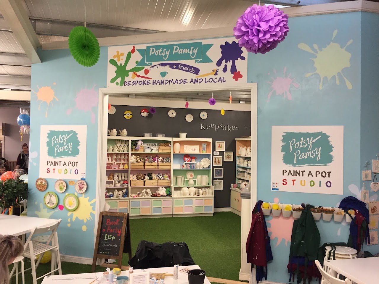 Potsy Pamsy Paint A Pot Studio