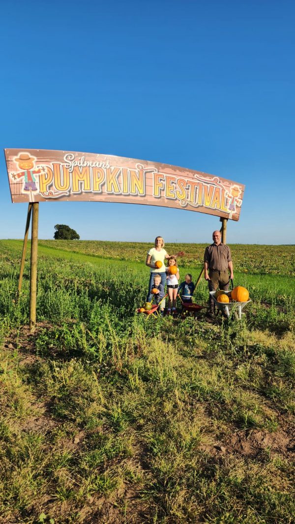Pumpkin Picking at Spilmans