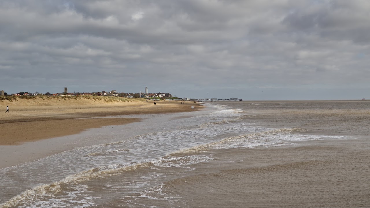 The Denes Beach at Southwold
