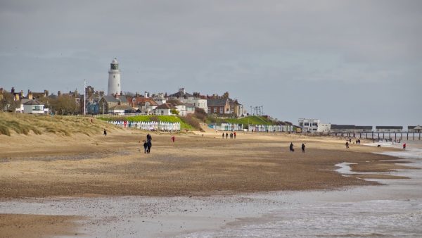 The Denes Beach at Southwold