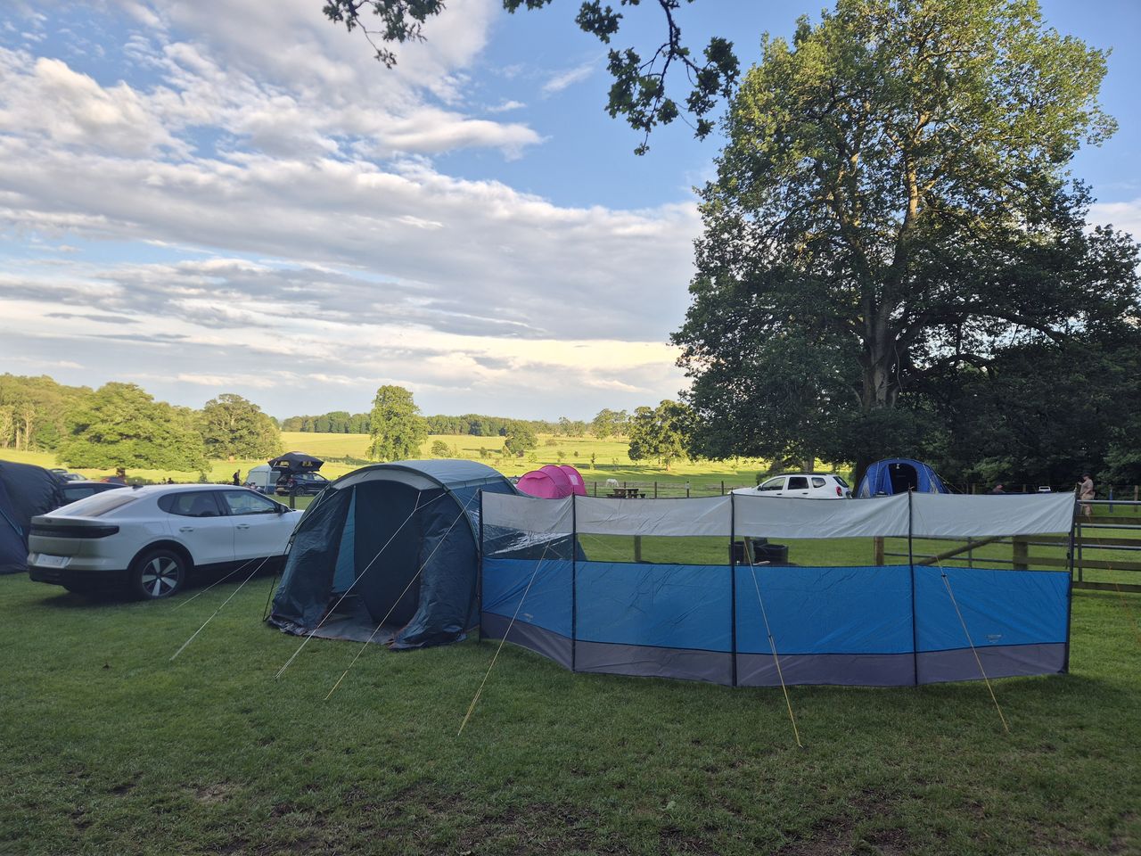 Bolam Lake Camping Paddock