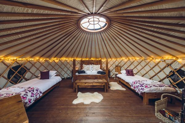 Boutique Glamping at Scaldersitch Farm