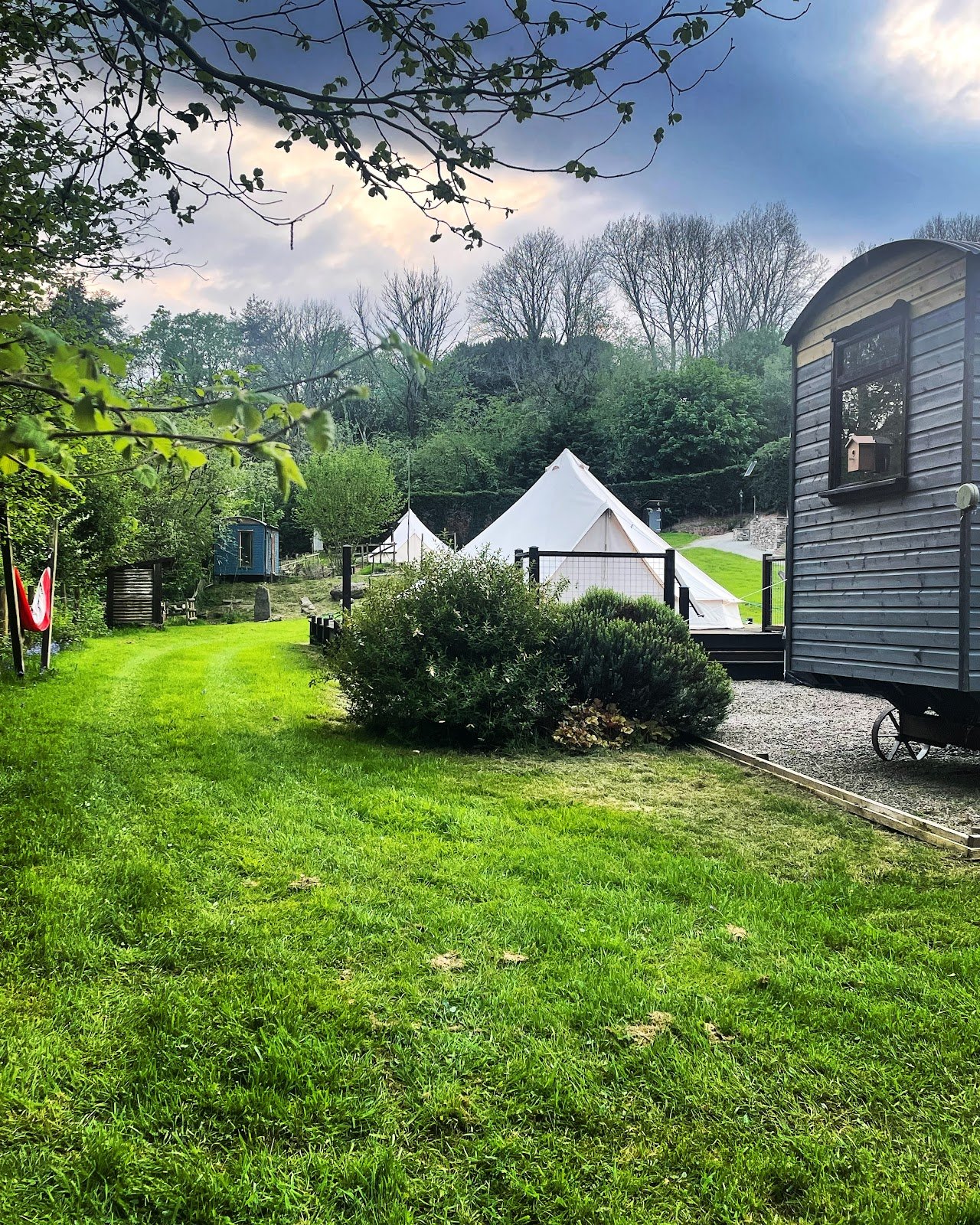 Camp Cynrig Tipi Village