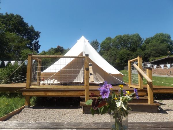 Camp Cynrig Tipi Village