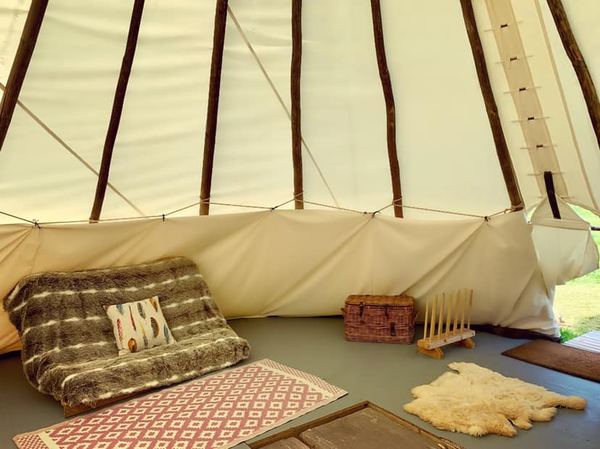 Camping at Tipi Adventure