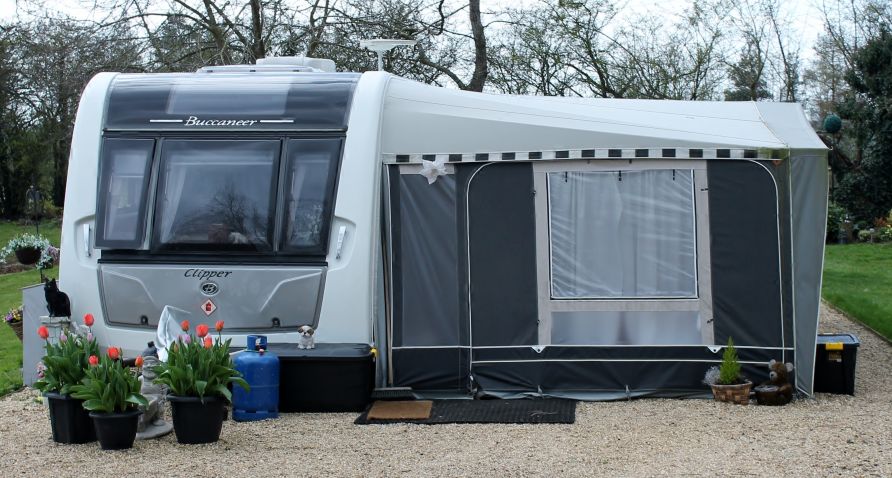 Caravan Park at Stanford Hall