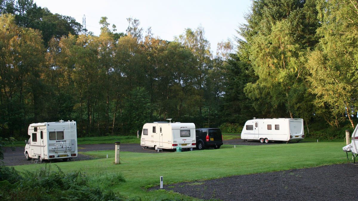 Clachan Killin Caravan and Motorhome Club Campsite