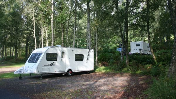 Clachan Killin Caravan and Motorhome Club Campsite