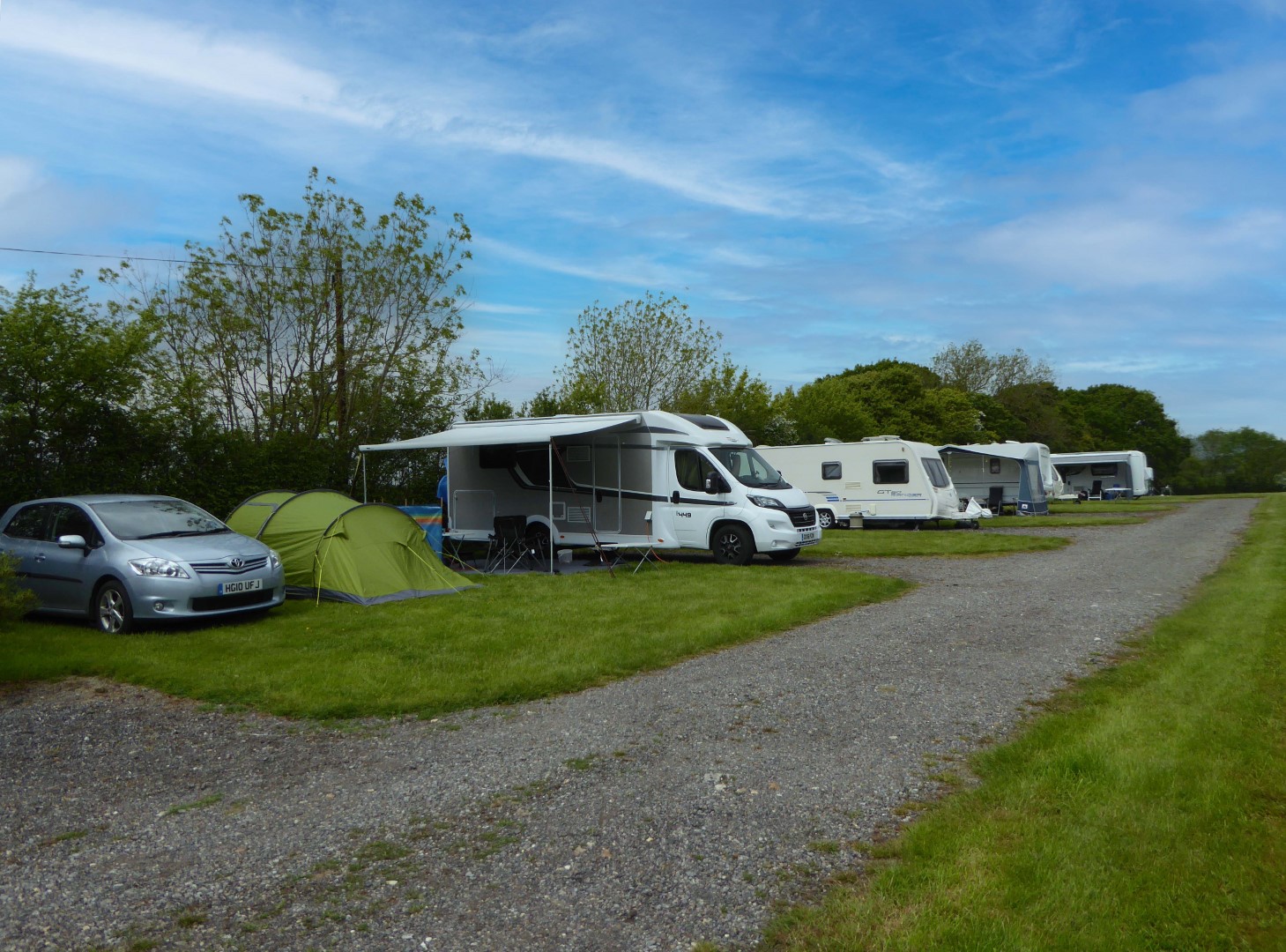 Crabbs Bluntshay Farm Campsite Certificated Location