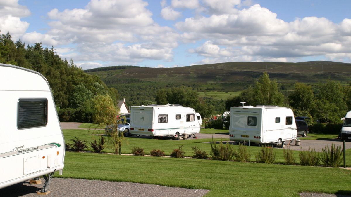 Culloden Moor Caravan and Motorhome Club Campsite