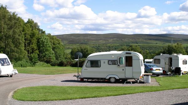 Culloden Moor Caravan and Motorhome Club Campsite