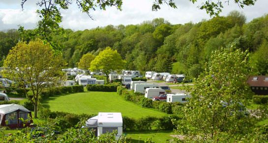 Dornafield Dartmoor Caravan and Motorhome Club Campsite