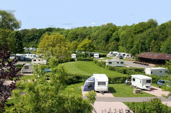 Dornafield Dartmoor Caravan and Motorhome Club Campsite