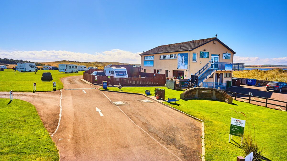 Dunnet Bay Caravan and Motorhome Club Site