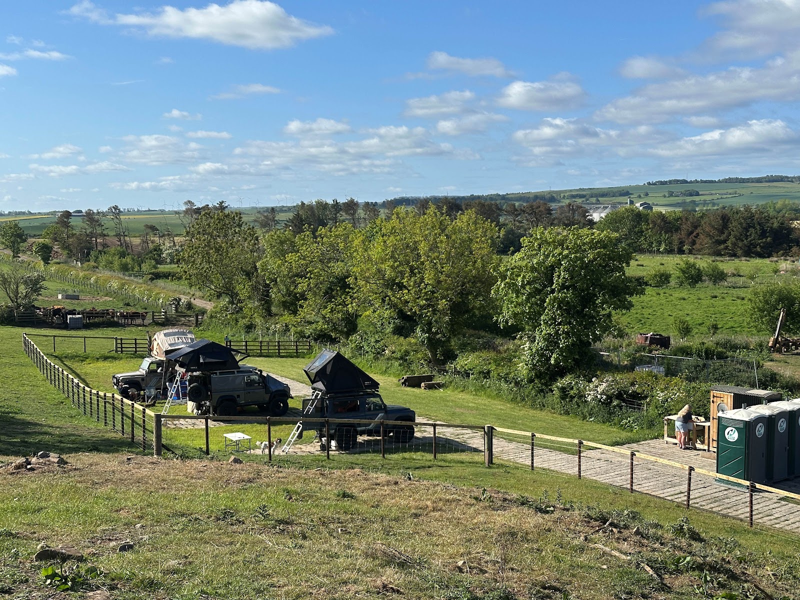 Easington Farm Certificated Location and Wild Camping