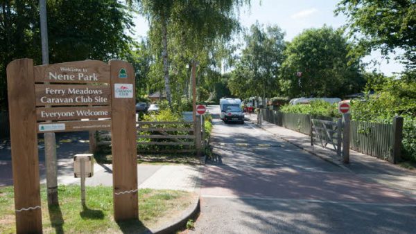 Ferry Meadows Caravan and Motorhome Club Campsite