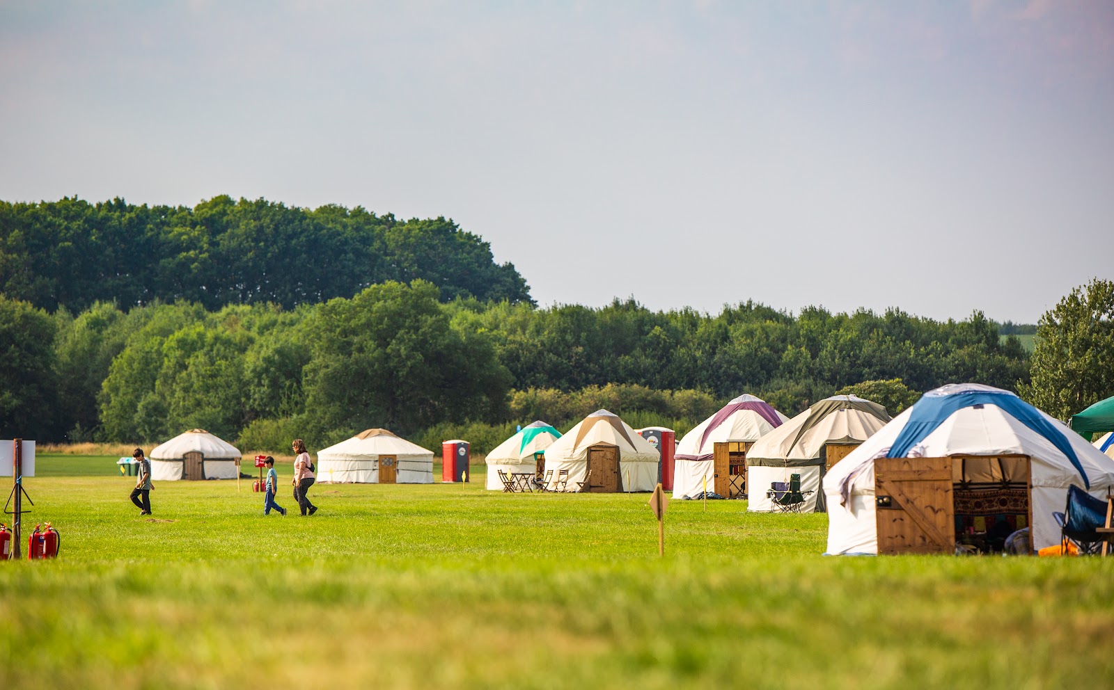 Fred’s Yurts at Coed
