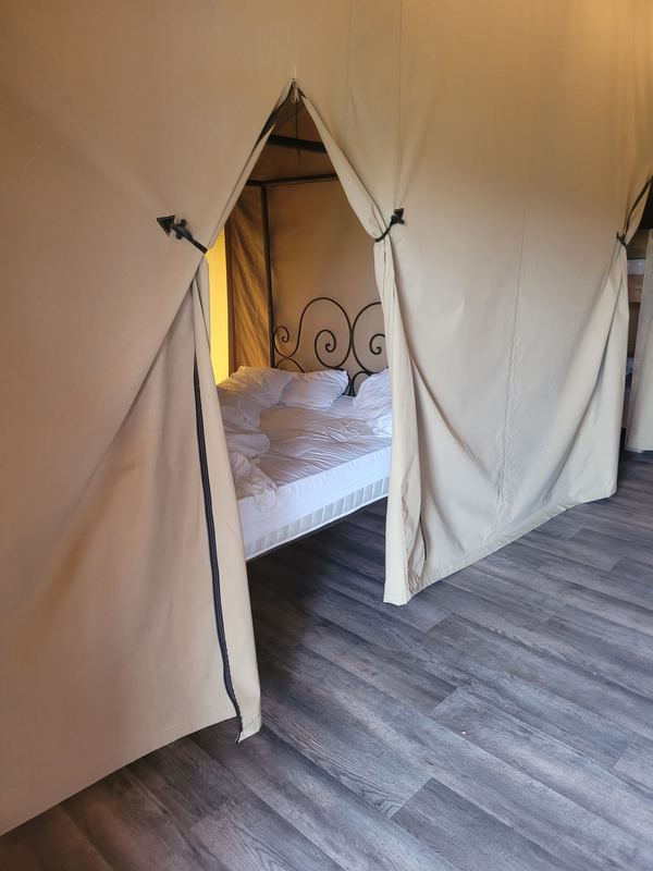 Glamping at Island Riding Centre