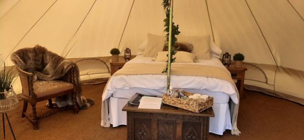 Glamping at Lodge Farm