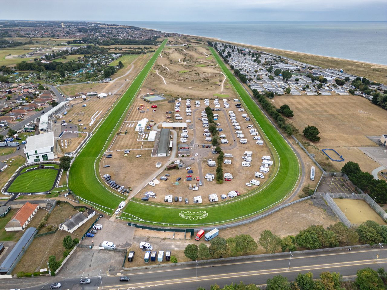 Great Yarmouth Racecourse Caravan and Motorhome Club Campsite