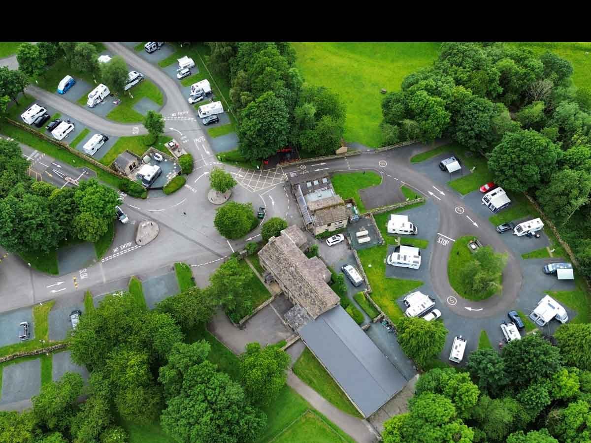 Hawes Caravan and Motorhome Club Site