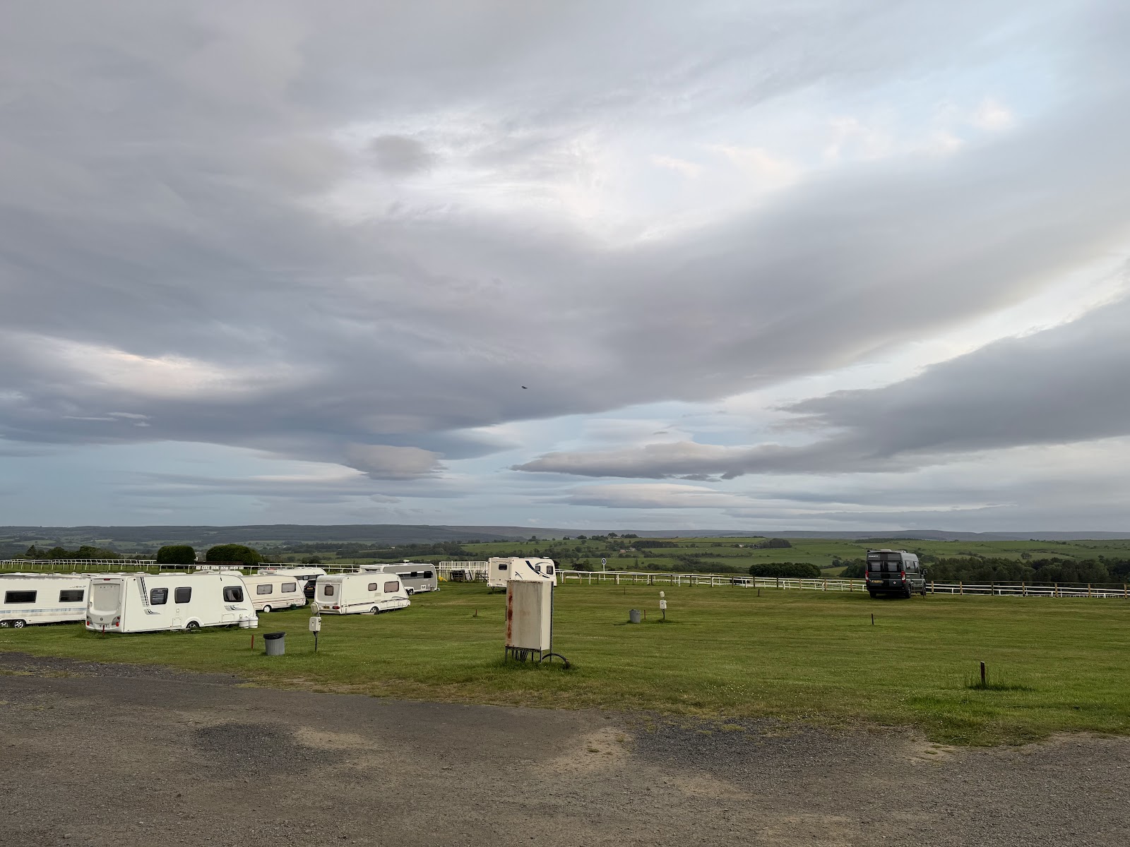 Hexham Racecourse Caravan Site