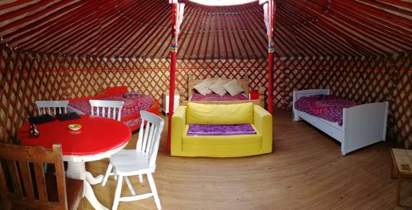 Hillfort Camping and Yurts