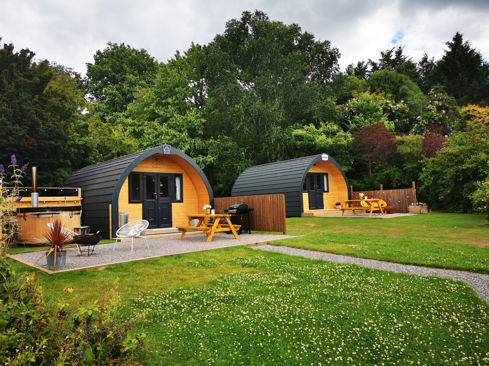 Hunts Court Huts
