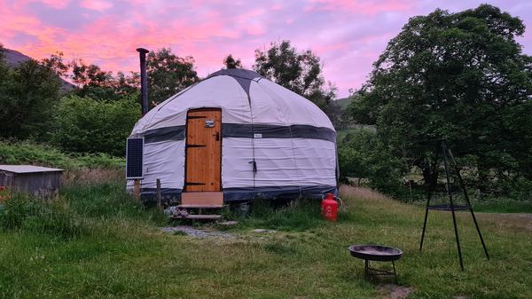 Inside Out Camping Yurts at Seatoller