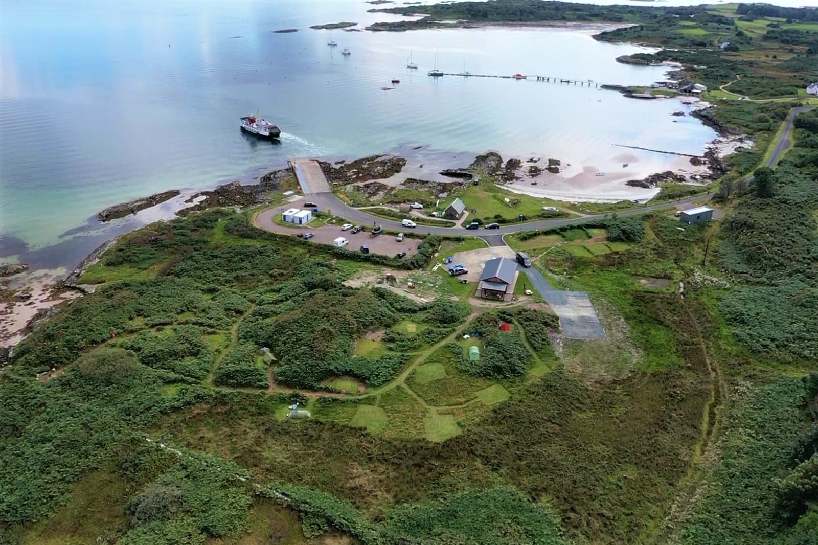 Isle of Gigha Camp and Motorhome Site