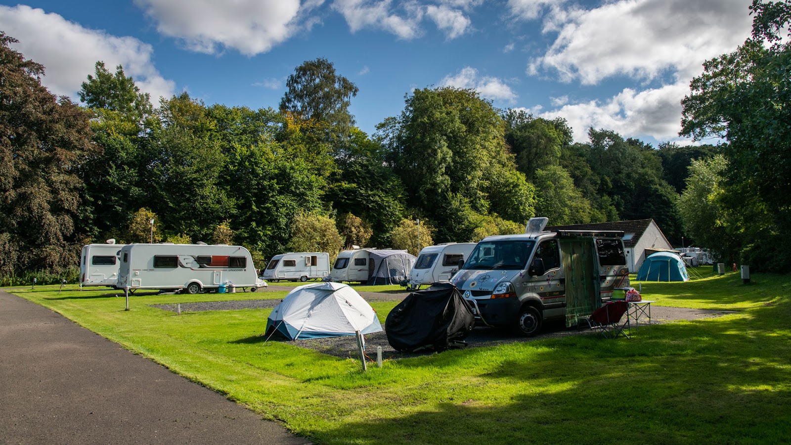 Jedburgh Camping and Caravanning Club Site