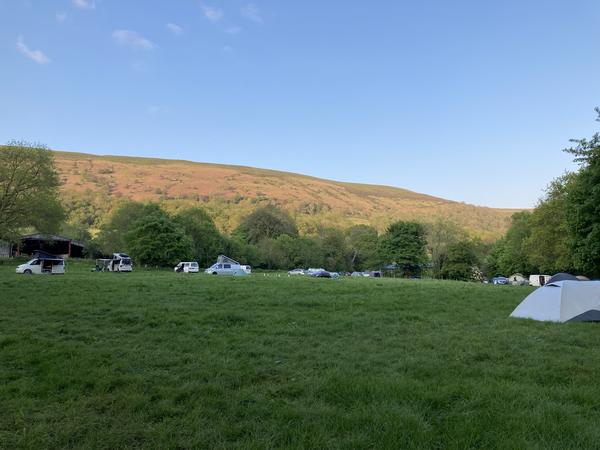 Llanthony Priory Camping Field