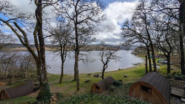 Loch Awe Camping Pods