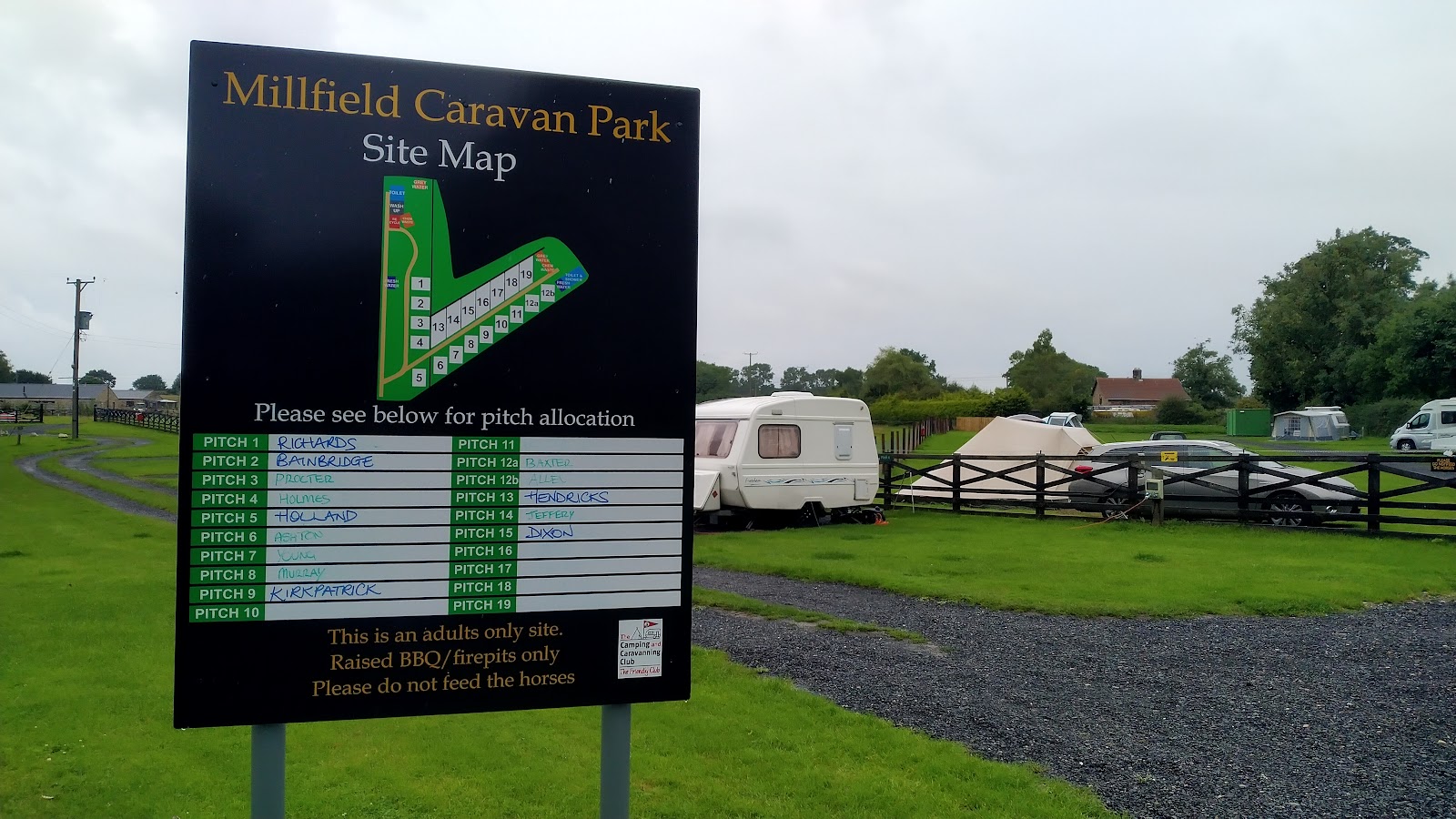 Millfields Caravan and Camping