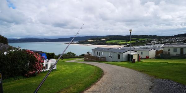 Parc Carafanau A Cwrs Golff