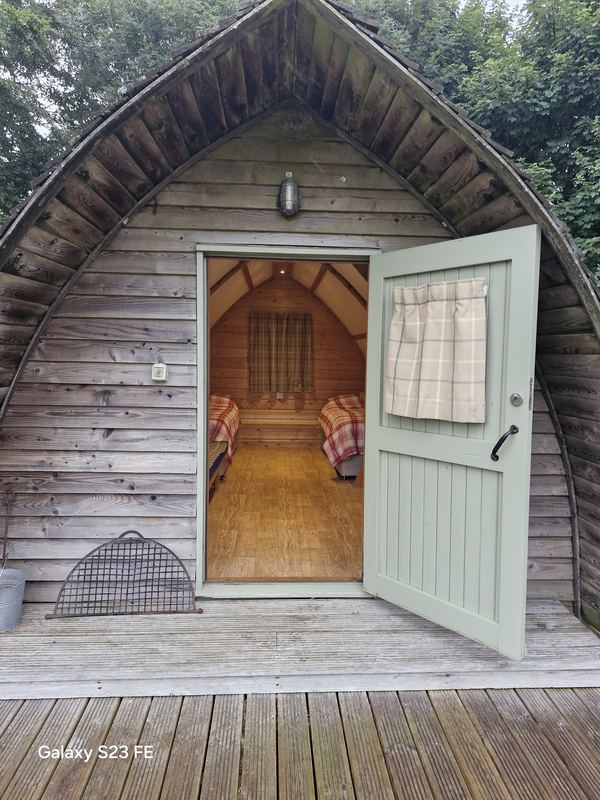 Penbugle Organic Farm Wigwams