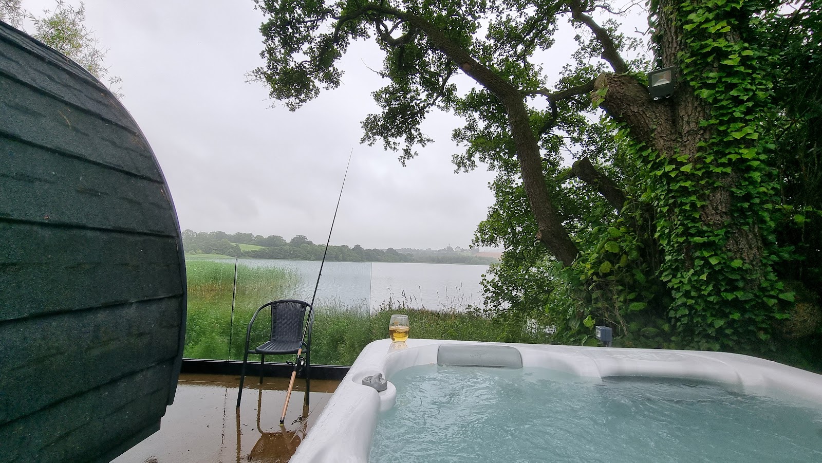 Pods at Lisnabrague Lodge